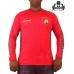 6002 CAMISA MANGA LONGA PROTEÇÃO UV 50+ VERMELHA COM  LISTRA PRETA 